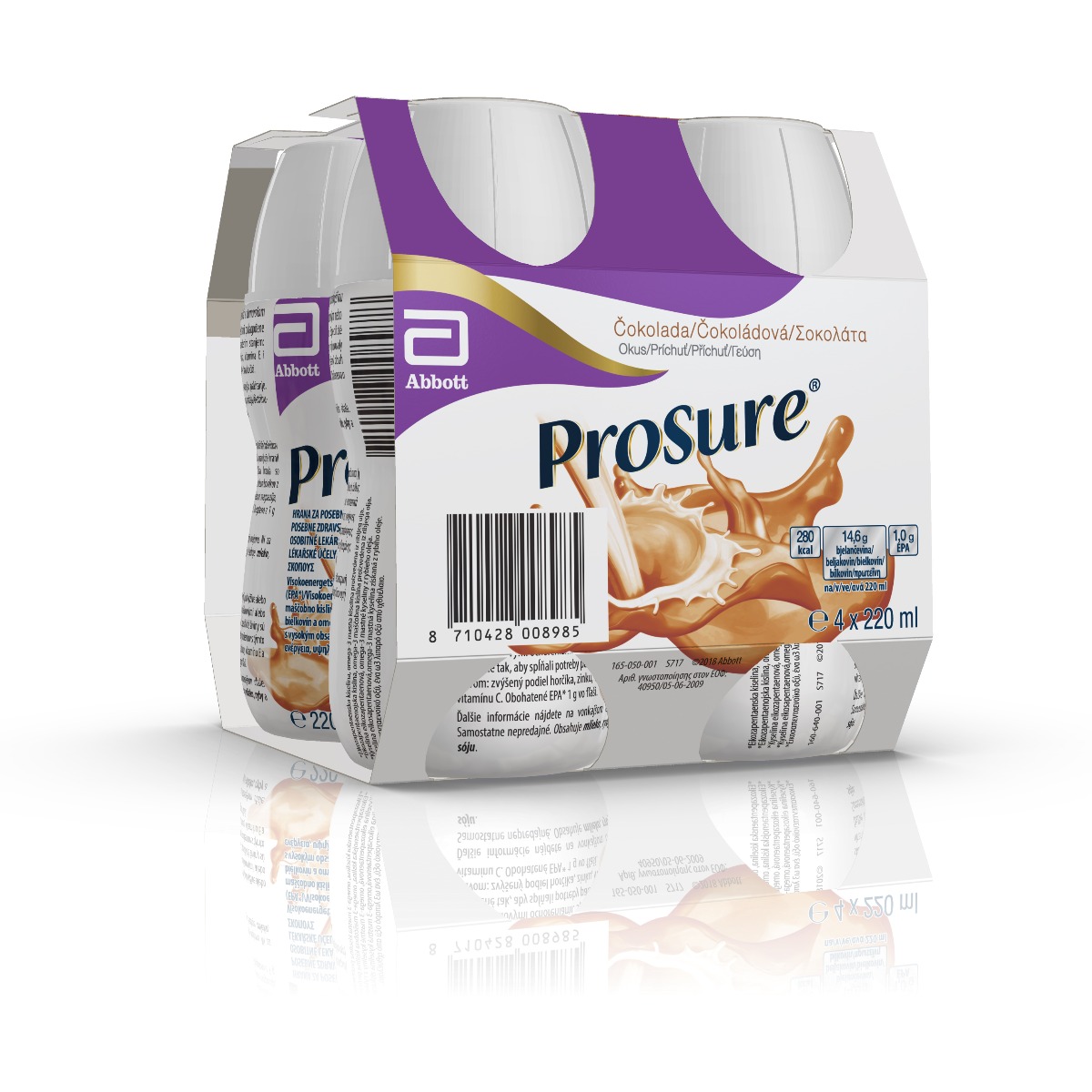Prosure® Čokoládová příchuť 4x220 ml Prosure®