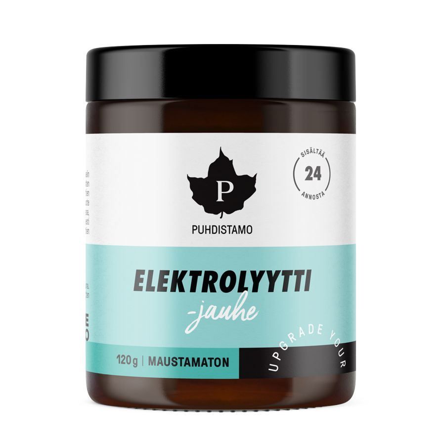 Puhdistamo Electrolyte Powder natural 120 g Puhdistamo