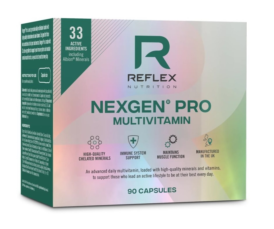 Reflex Nutrition Nexgen PRO multivitamin 90 kapslí Reflex Nutrition