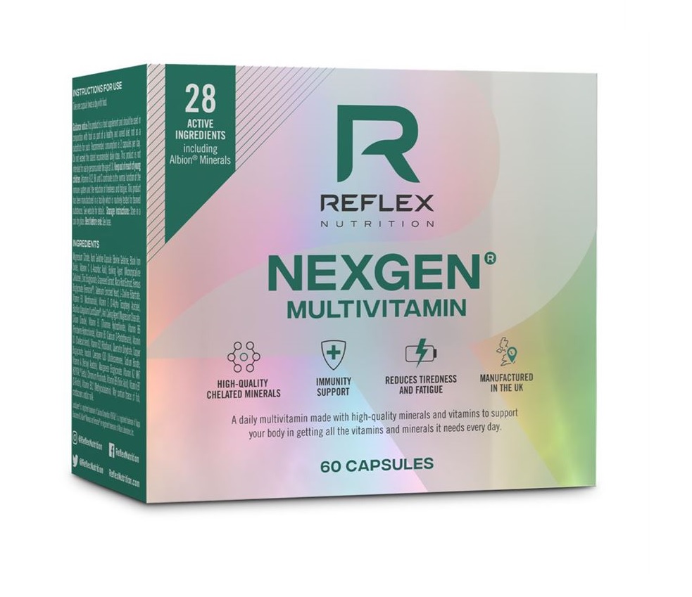 Reflex Nutrition Nexgen multivitamin 60 kapslí Reflex Nutrition