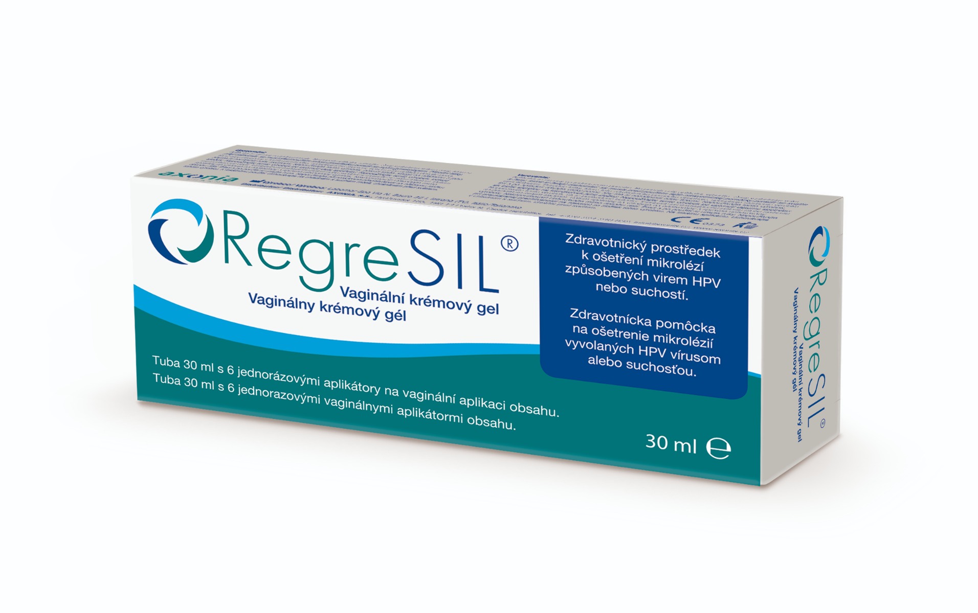 Regresil Vaginální krémový gel 30 ml Regresil