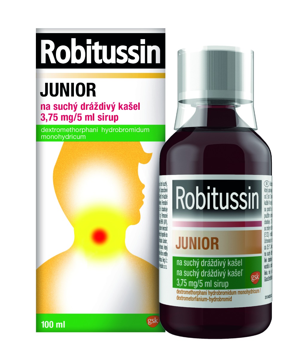 Robitussin Junior na suchý dráždivý kašel 3