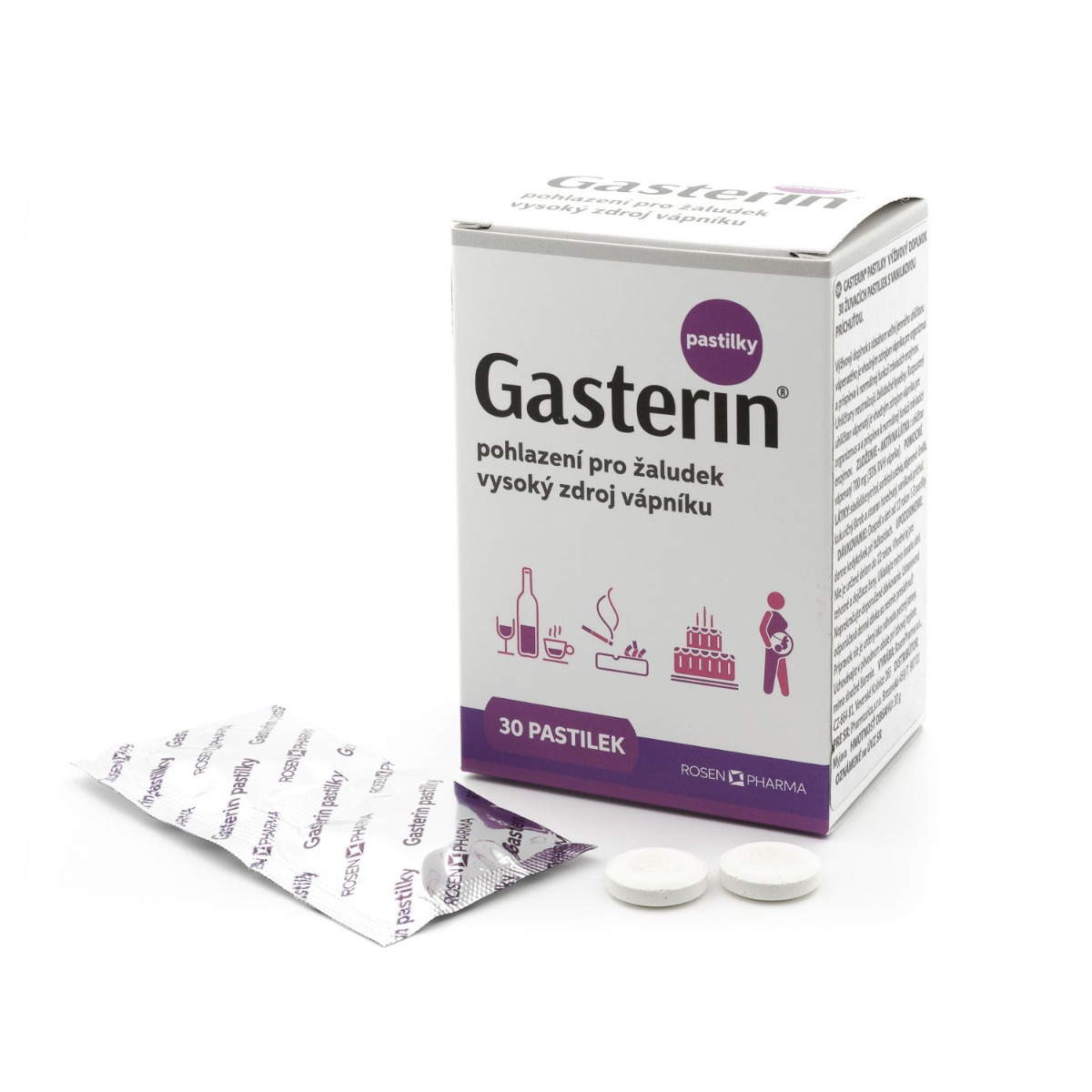 Rosen Gasterin 30 pastilek Rosen