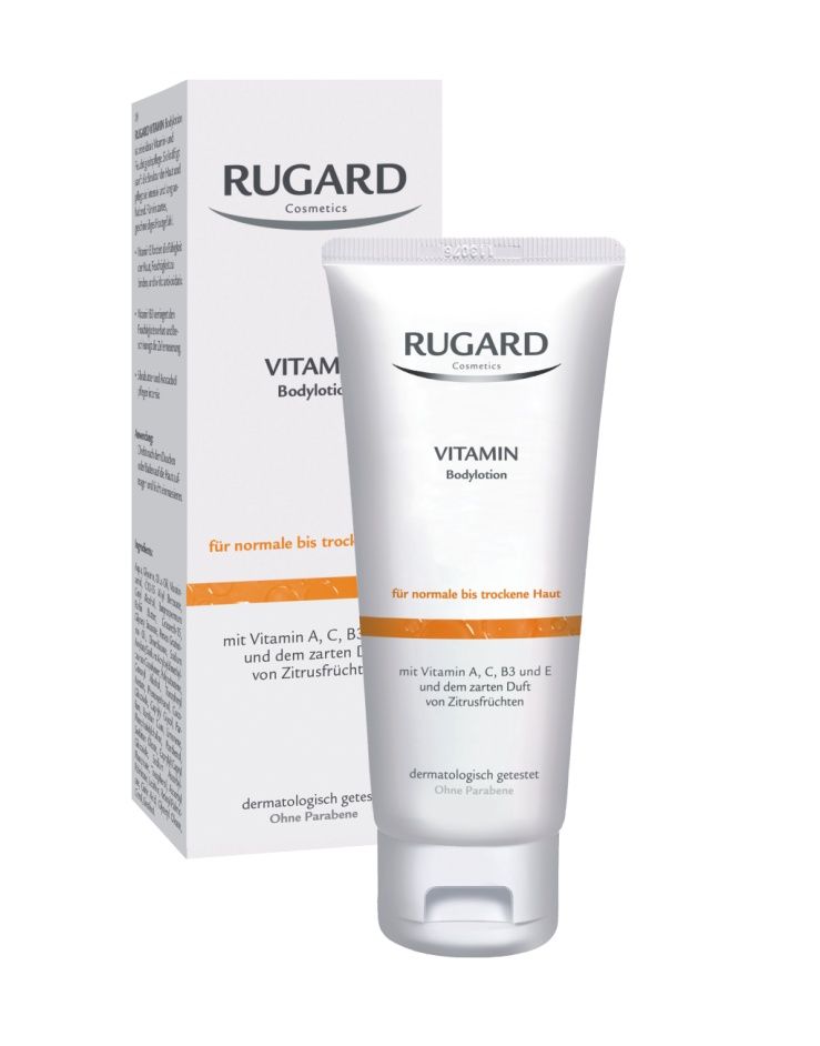 Rugard Vitaminové tělové mléko 200 ml Rugard