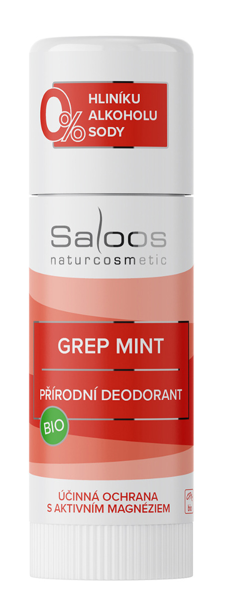 Saloos BIO Přírodní deodorant Grep mint 60 g Saloos