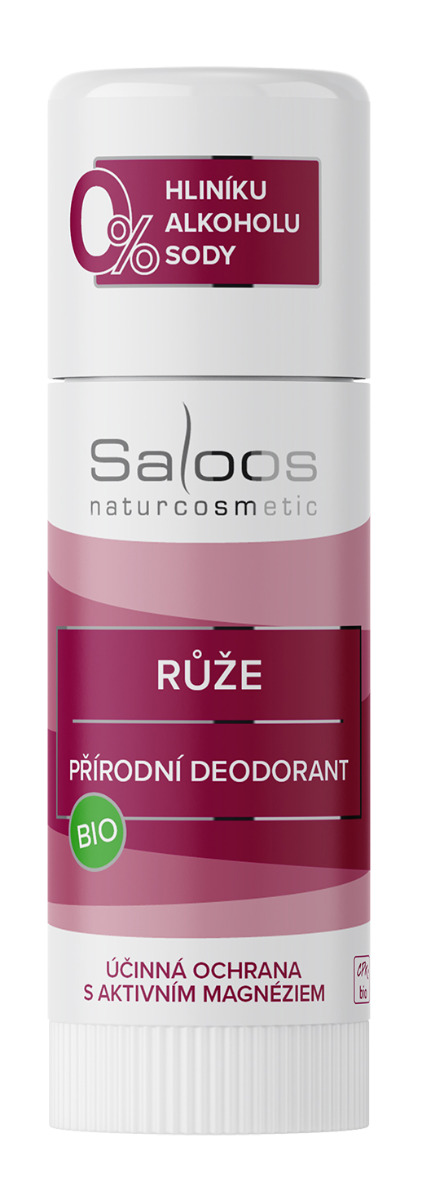 Saloos BIO Přírodní deodorant Růže 60 g Saloos