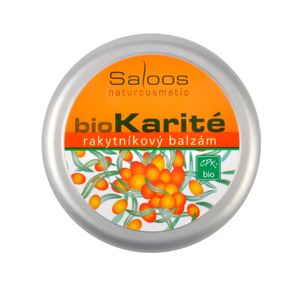 Saloos Bio Karité rakytníkový balzám 50 ml Saloos