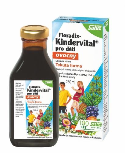 Salus Floradix Kindervital Fruity sirup 250 ml Salus