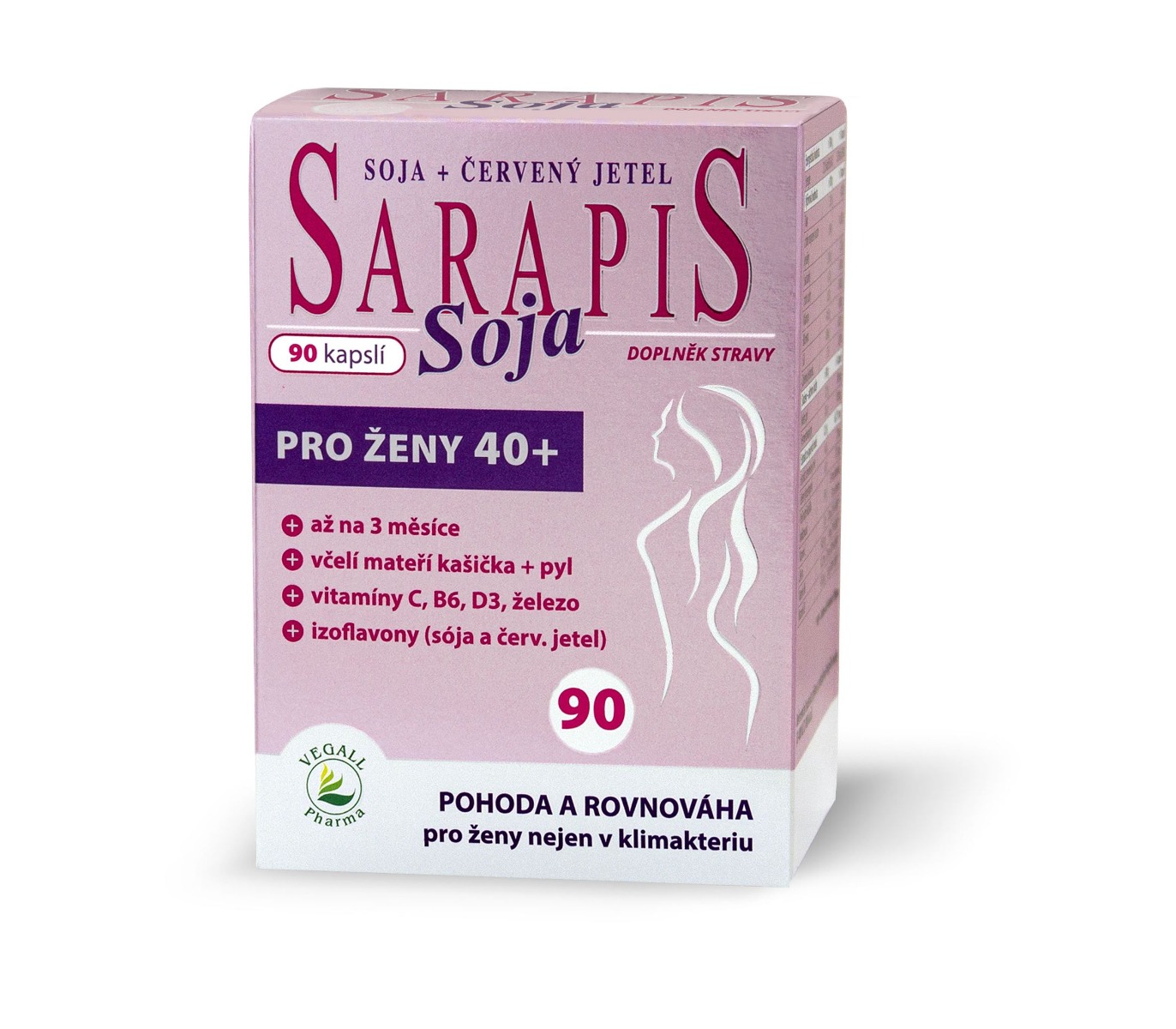 Sarapis Soja 90 kapslí Sarapis
