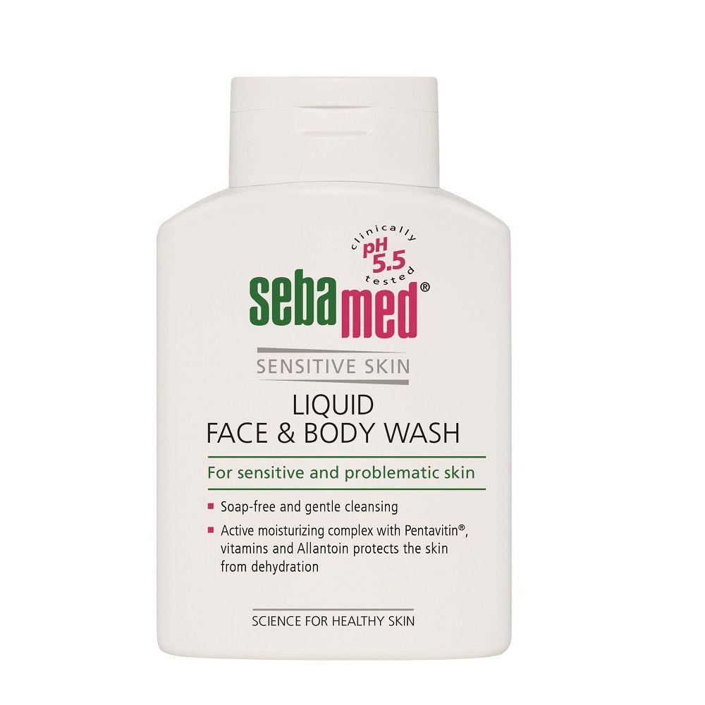 Sebamed Mycí emulze na obličej a tělo 200 ml Sebamed
