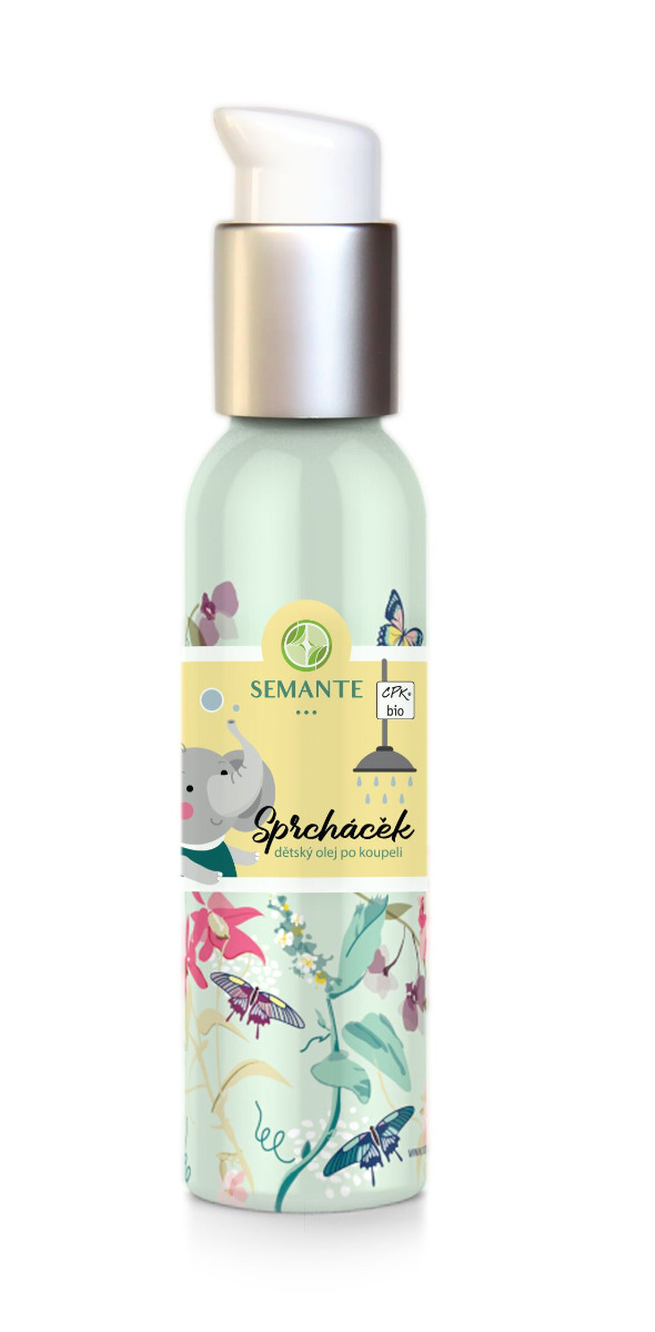 Semante Dětský jemný olej po koupeli Sprcháček BIO 100 ml Semante