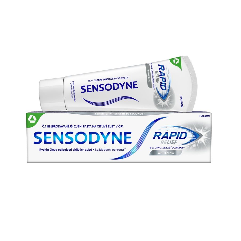 Sensodyne Rapid Relief Whitening zubní pasta 75 ml Sensodyne