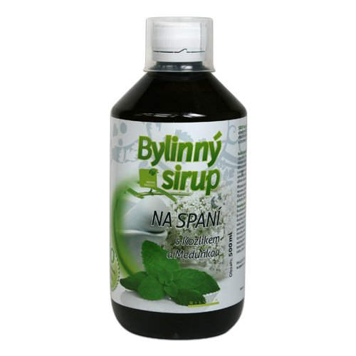 Silvita Kozlík + Meduňka bylinný sirup na spaní 500 ml Silvita