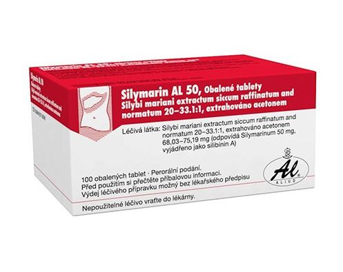 Silymarin AL 50 mg 100 tablet Silymarin AL