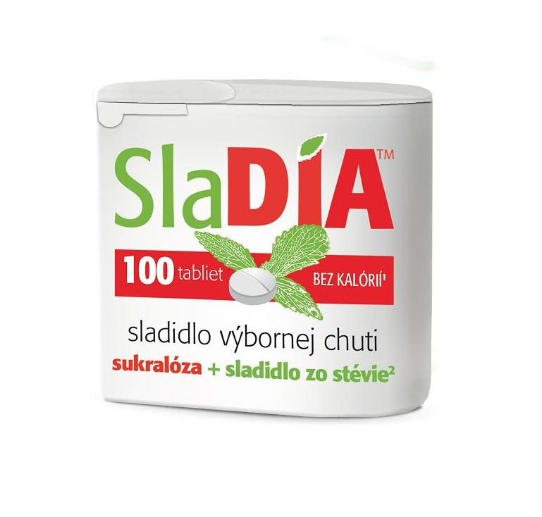 SlaDIA Sladidlo 100 tablet SlaDIA