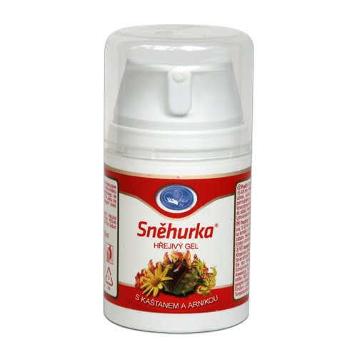 Sněhurka Hřejivý gel s kaštanem a arnikou 50 ml Sněhurka