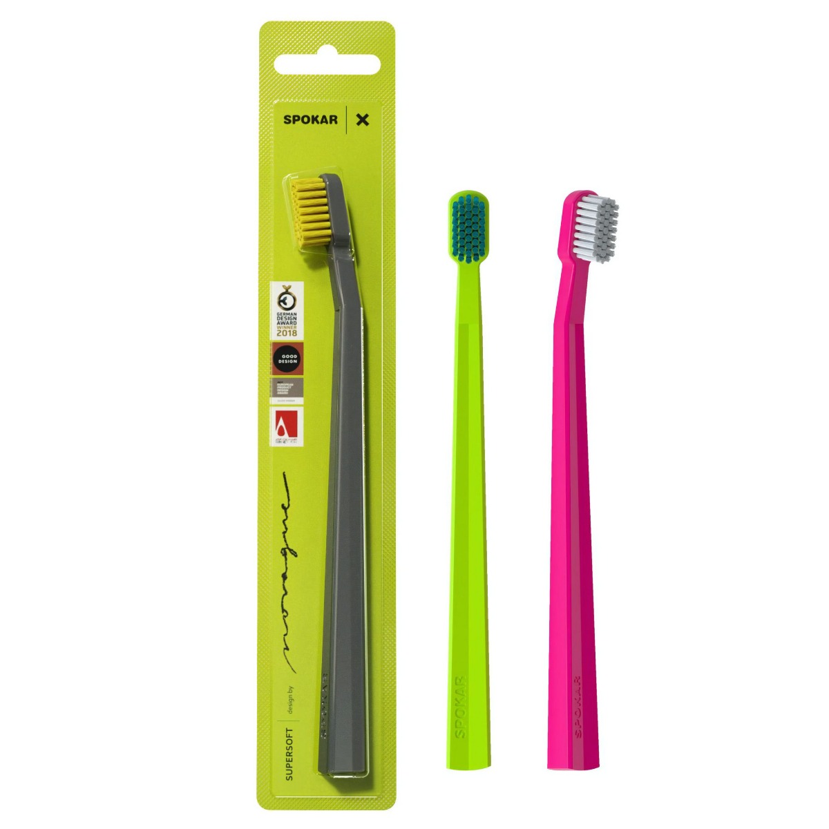 Spokar 3429 X supersoft zubní kartáček 1 ks Spokar