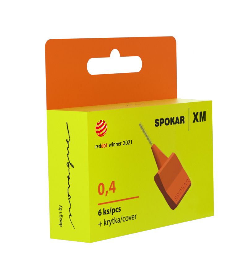 Spokar XM Mezizubní kartáčky oranžové 0