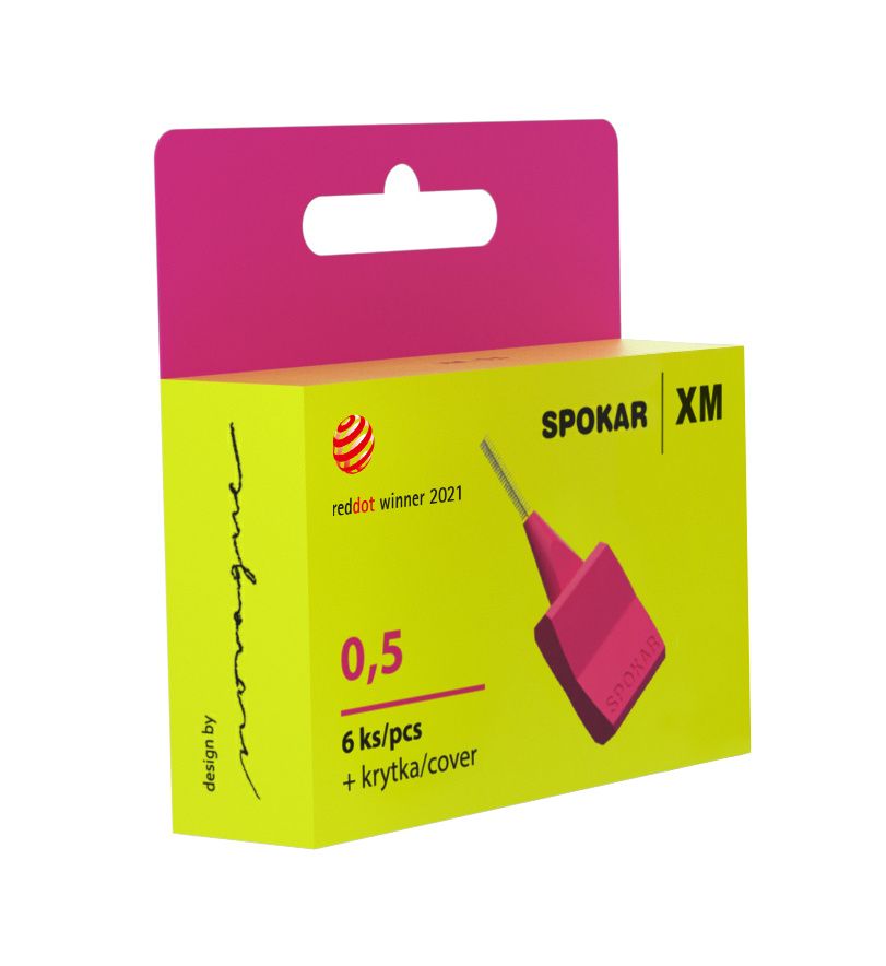 Spokar XM Mezizubní kartáčky růžové 0