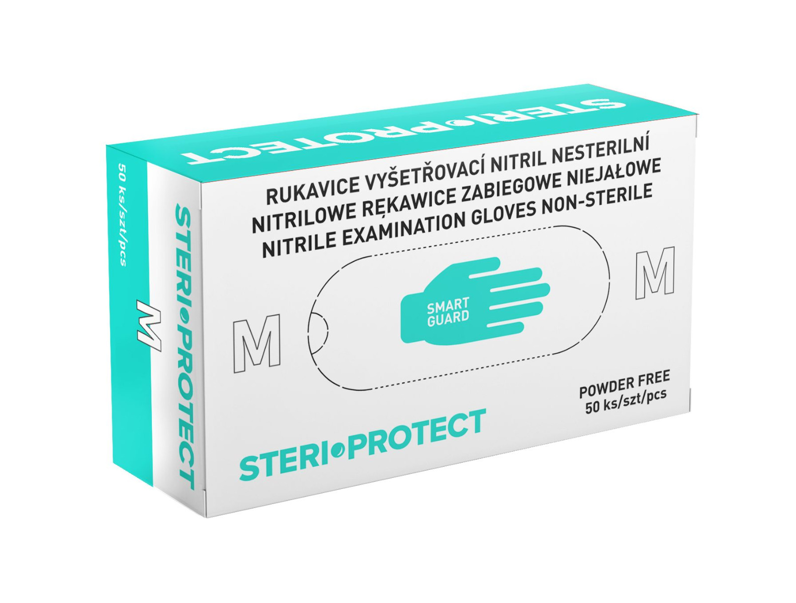 Steriwund Rukavice vyšetřovací nitrilové vel. M nesterilní 50 ks Steriwund