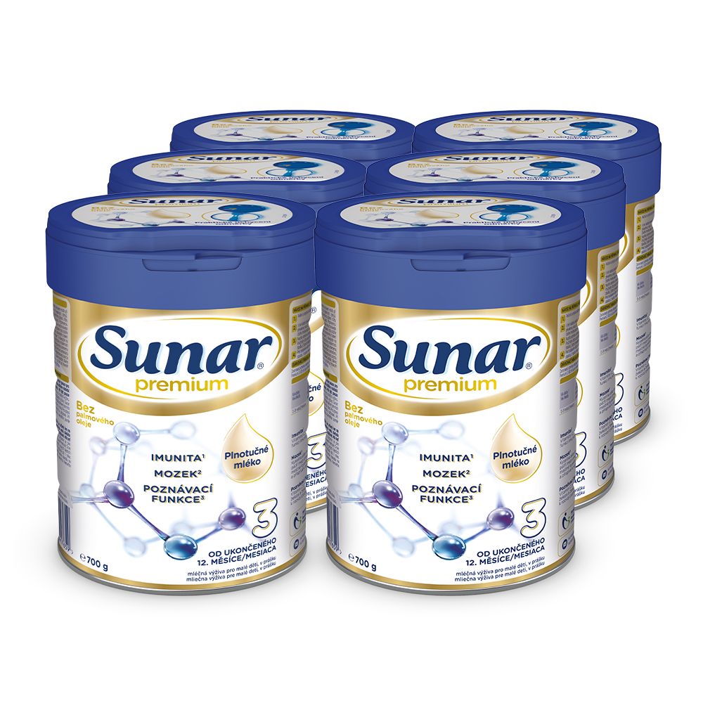 Sunar Premium 3 6x700 g Sunar