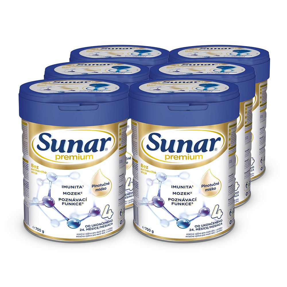 Sunar Premium 4 6x700 g Sunar
