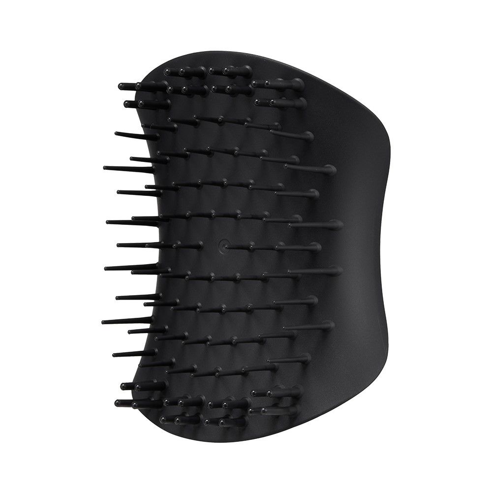 Tangle Teezer Scalp Brush Black masážní exfoliační kartáč na pokožku hlavy 1 ks Tangle Teezer