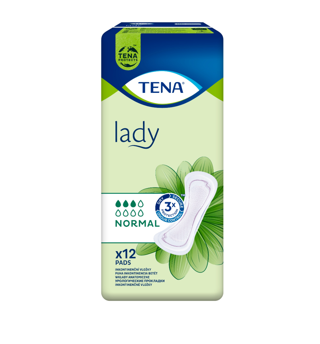 Tena Lady Normal inkontinenční vložky 12 ks Tena