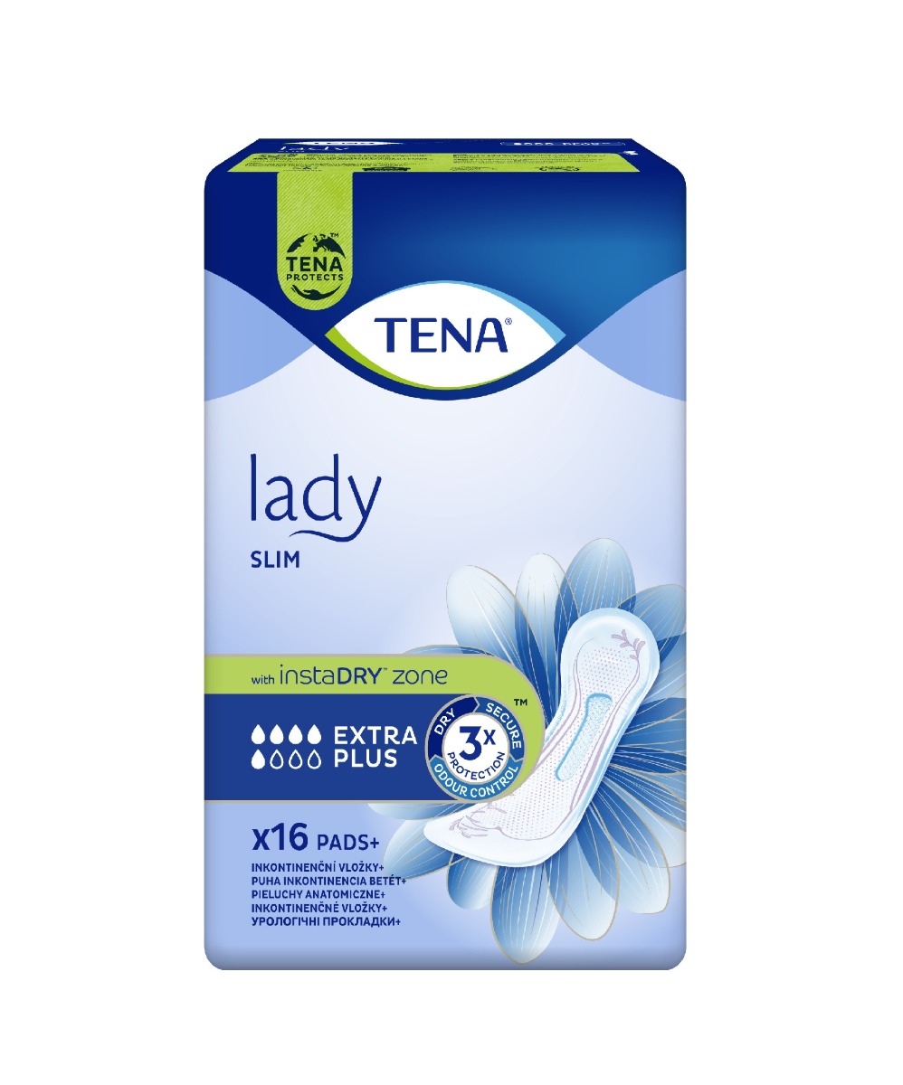 Tena Lady Slim Extra Plus inkontinenční vložky 16 ks Tena