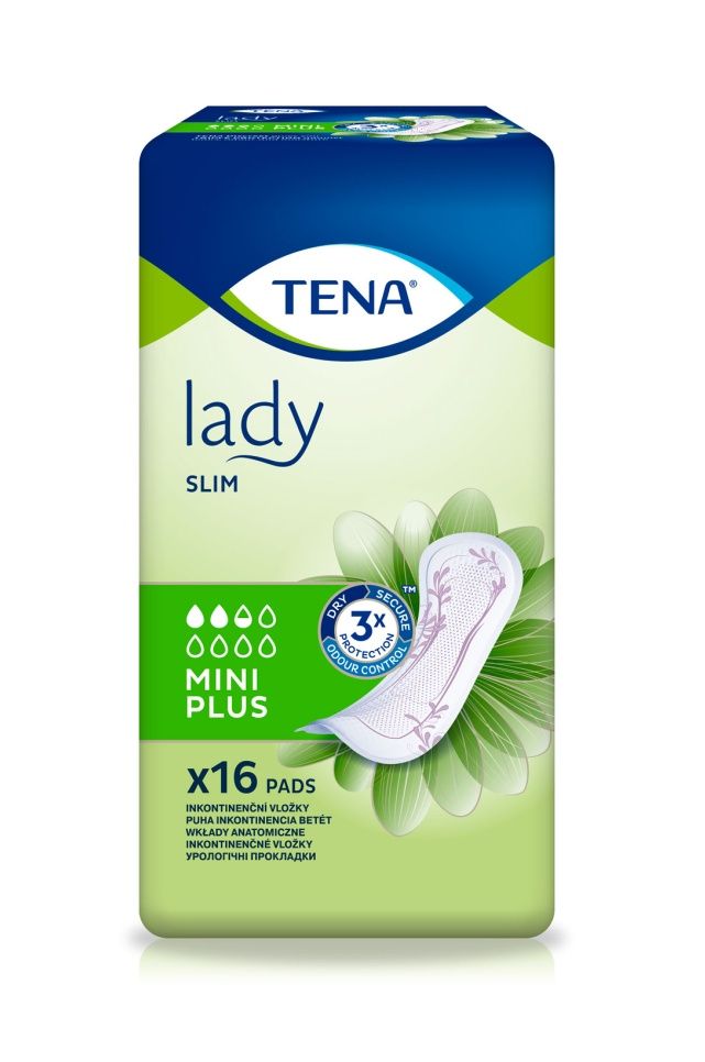 Tena Lady Slim Mini Plus inkontinenční vložky 16 ks Tena
