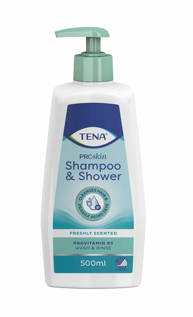 Tena Shampoo and Shower šampon a sprchový gel 500 ml Tena