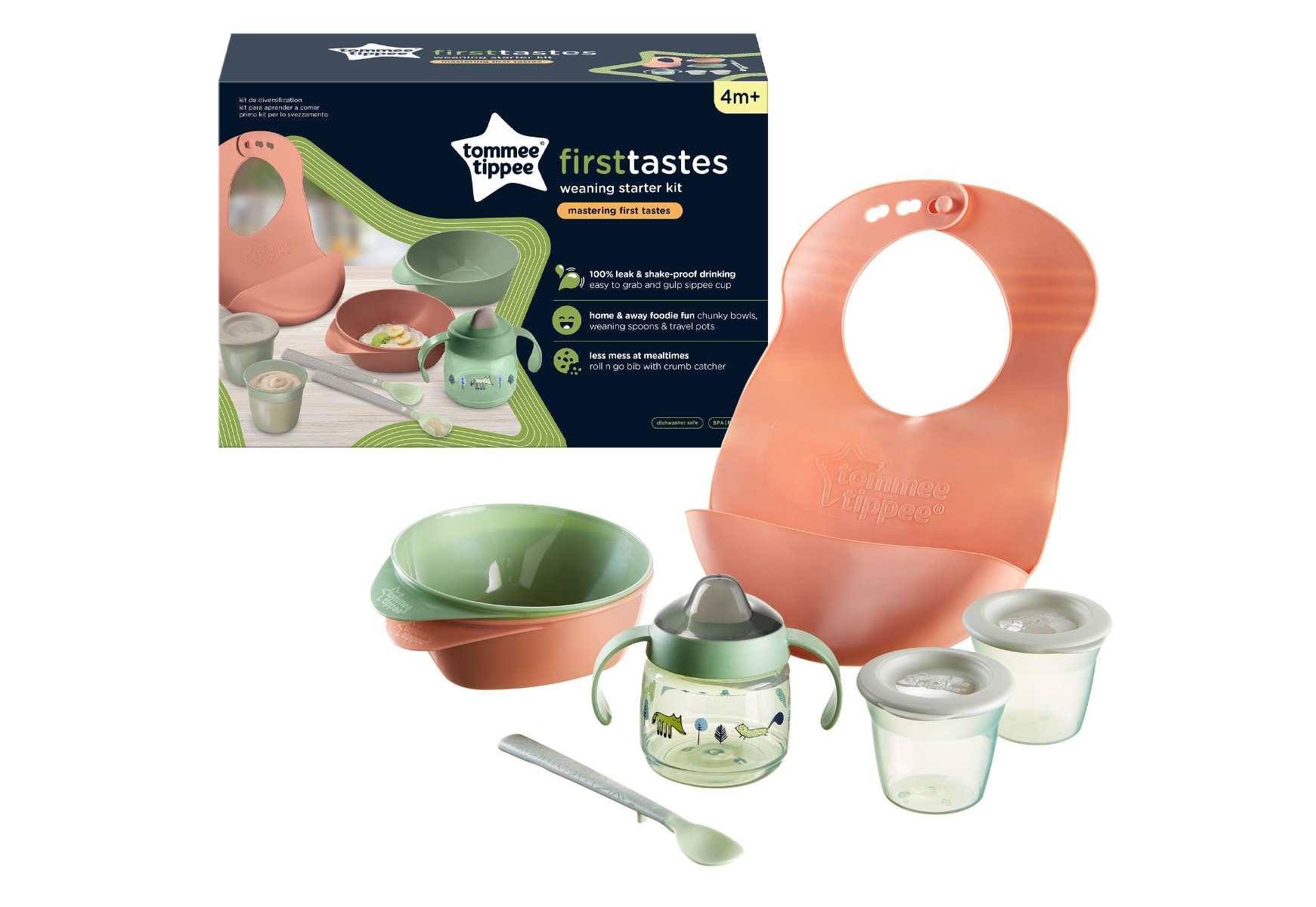 Tommee Tippee Sada na krmení 4m+ 8 ks Tommee Tippee