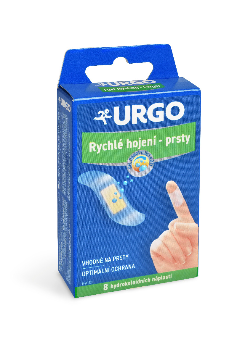 Urgo Fast Healing - Finger hydrokoloidní náplast na prsty 8 ks Urgo