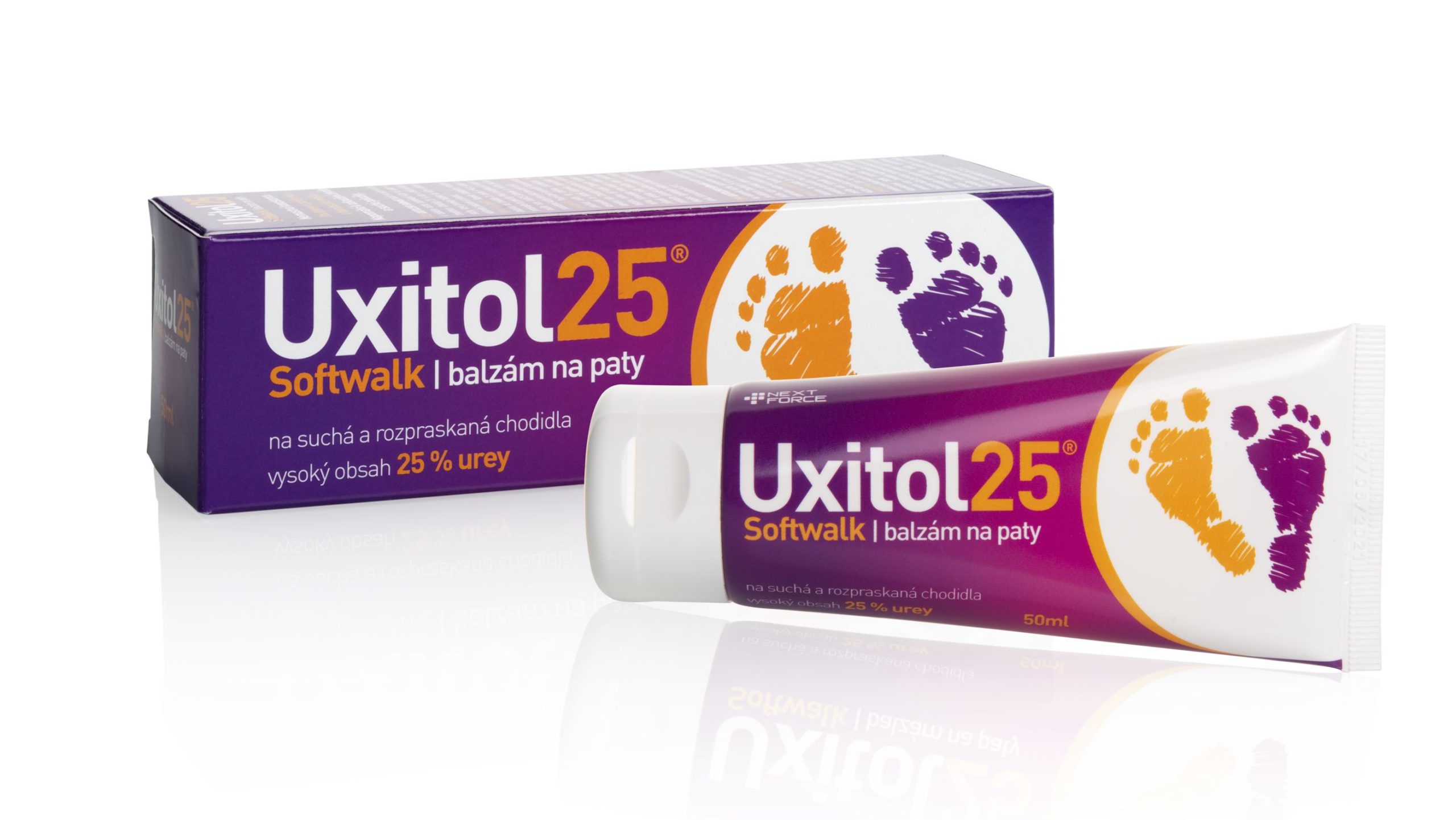 Uxitol 25 Softwalk balzám na paty 50 ml Uxitol