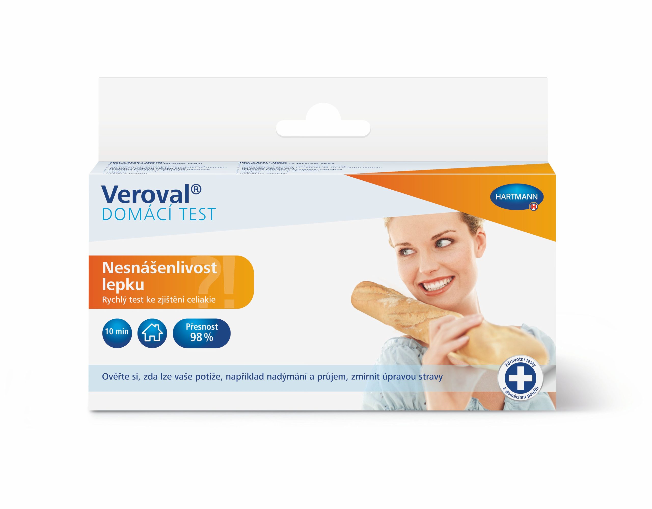 Veroval Nesnášenlivost lepku domácí test Veroval