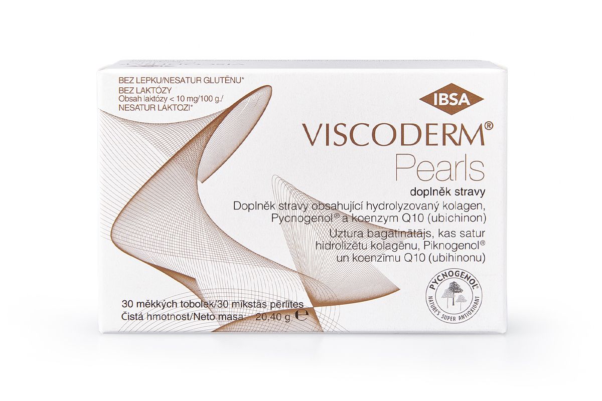 Viscoderm Pearls 30 kapslí Viscoderm