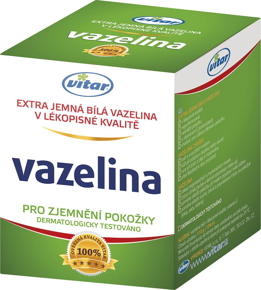 Vitar Vazelína extra jemná bílá 110 g Vitar