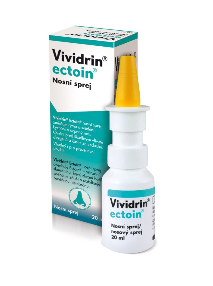 Vividrin ectoin nosní sprej 20 ml Vividrin