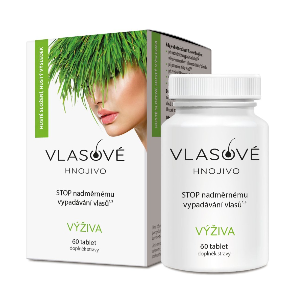 Vlasové hnojivo 60 tablet Vlasové hnojivo