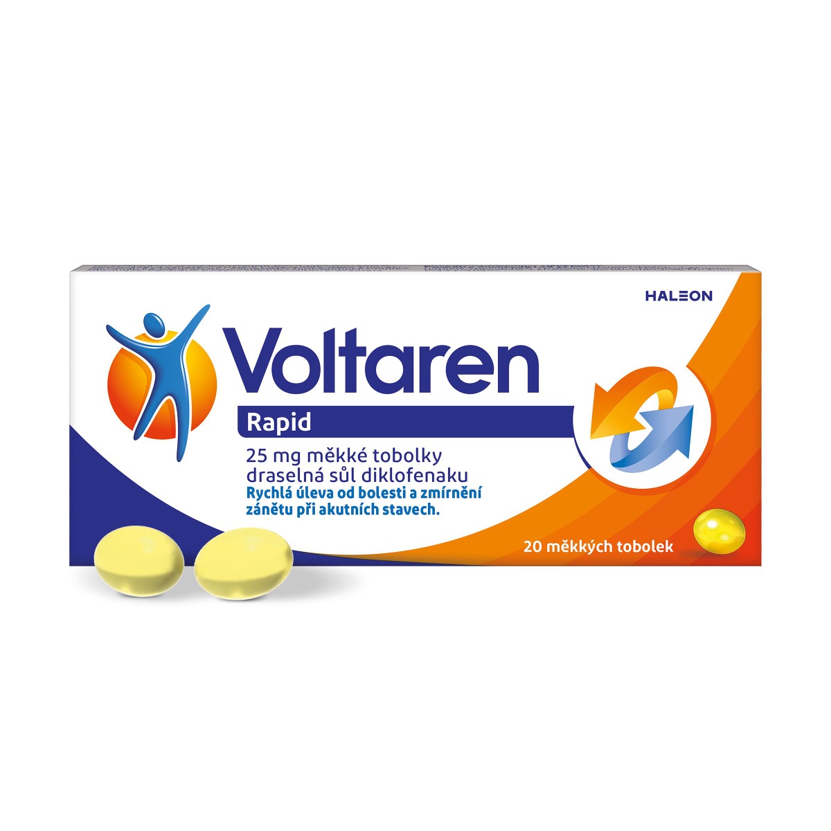 Voltaren Rapid 25 mg 20 tobolek Voltaren