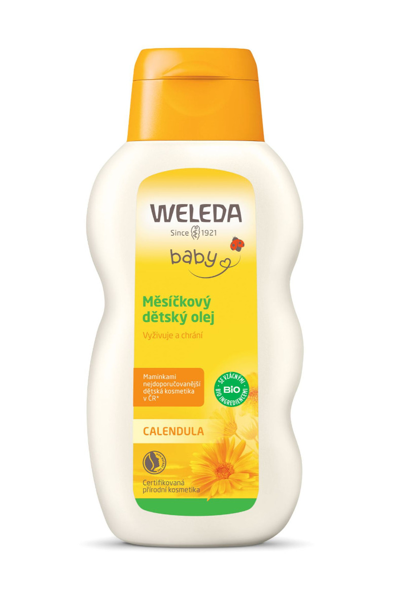 Weleda Měsíčkový dětský olej 200 ml Weleda