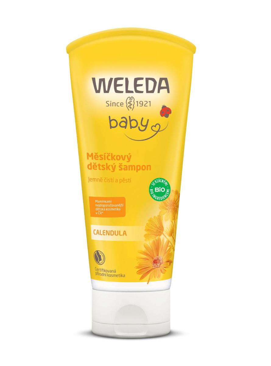 Weleda Měsíčkový dětský šampon 20 ml Weleda