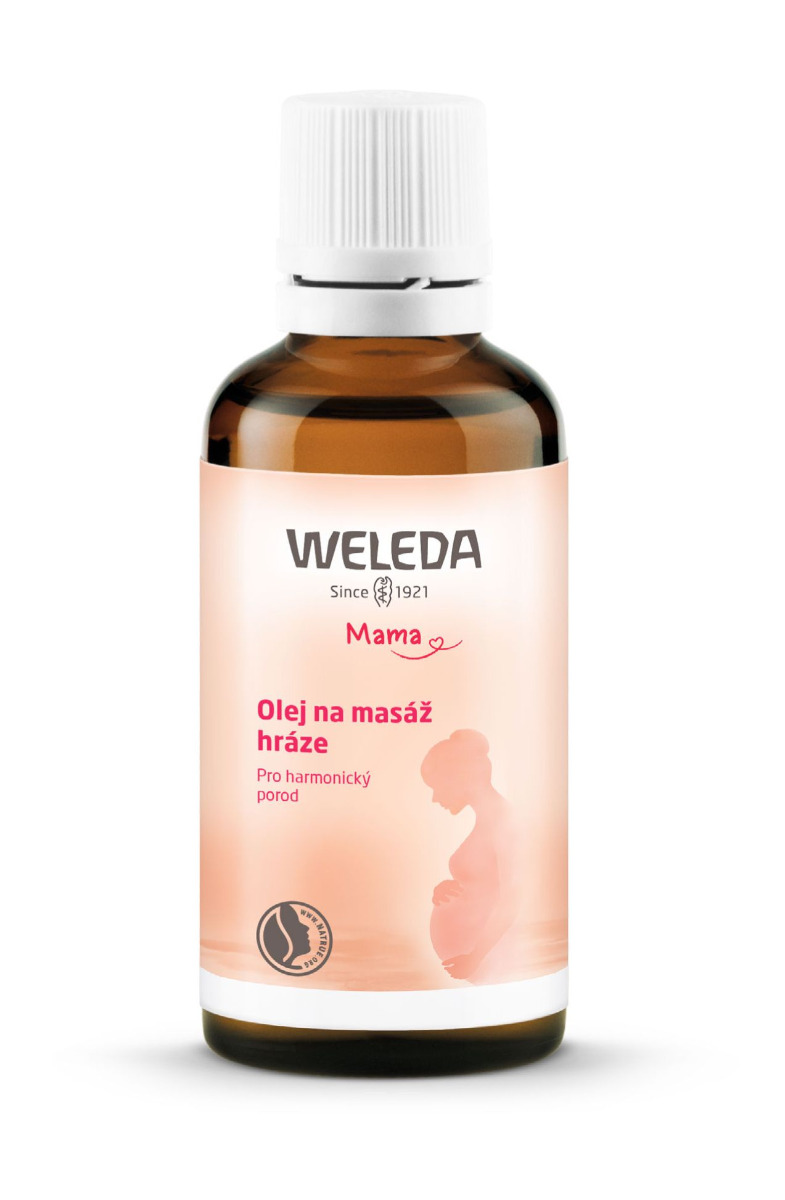 Weleda Olej na masáž hráze 50 ml Weleda