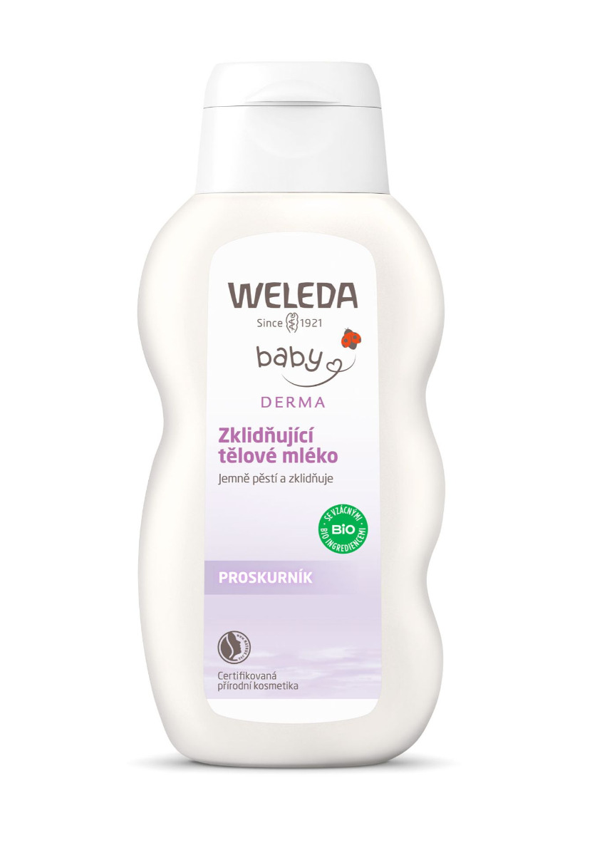 Weleda Zklidňující tělové mléko 200 ml Weleda