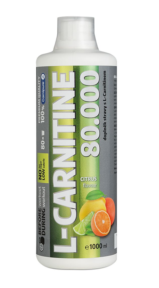 Wellness Food L-CARNITINE 80.000 mg liquid citrus 1000 ml Wellness Food