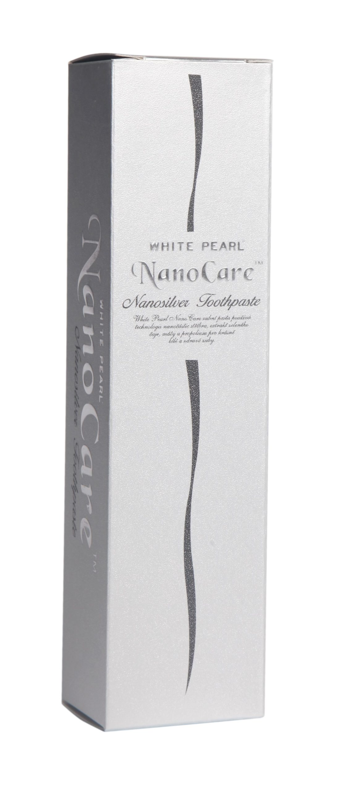White pearl NanoCare zubní pasta s koloidním stříbrem 100 ml White pearl