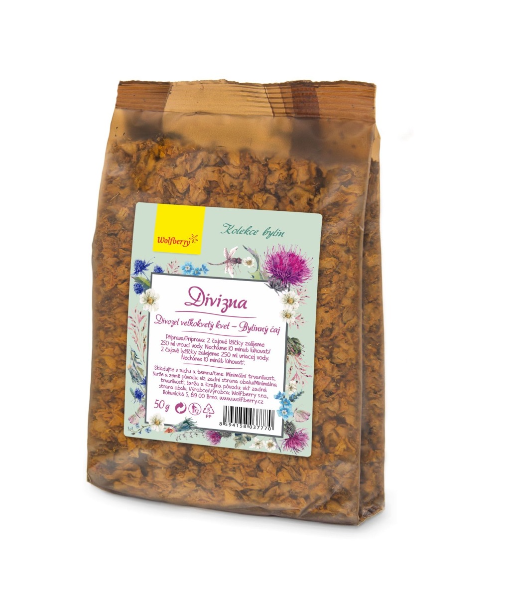 Wolfberry Divizna bylinný čaj sypaný 50 g Wolfberry