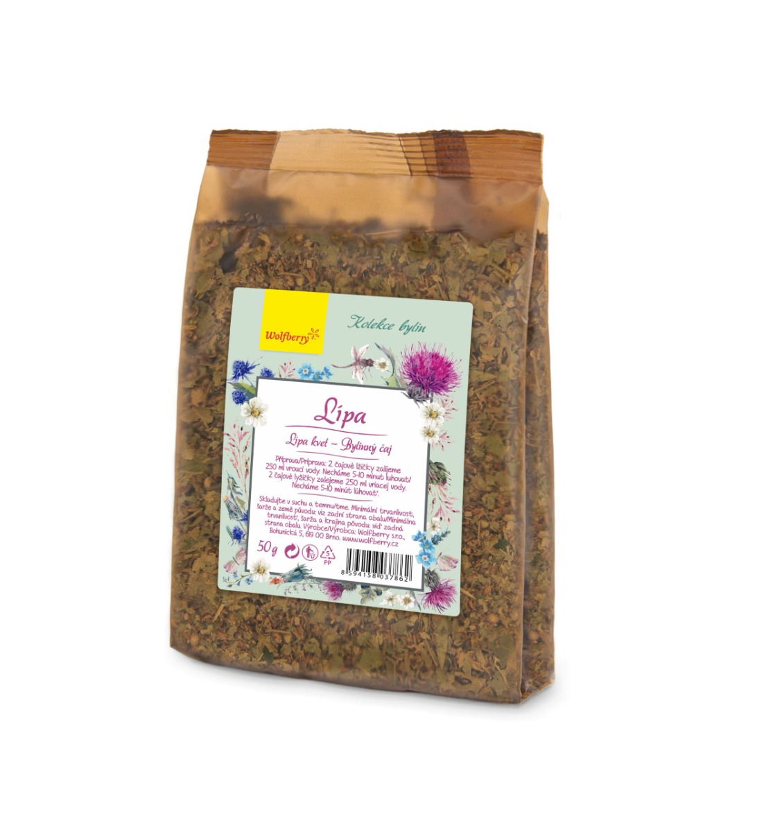 Wolfberry Lípa bylinný čaj sypaný 50 g Wolfberry