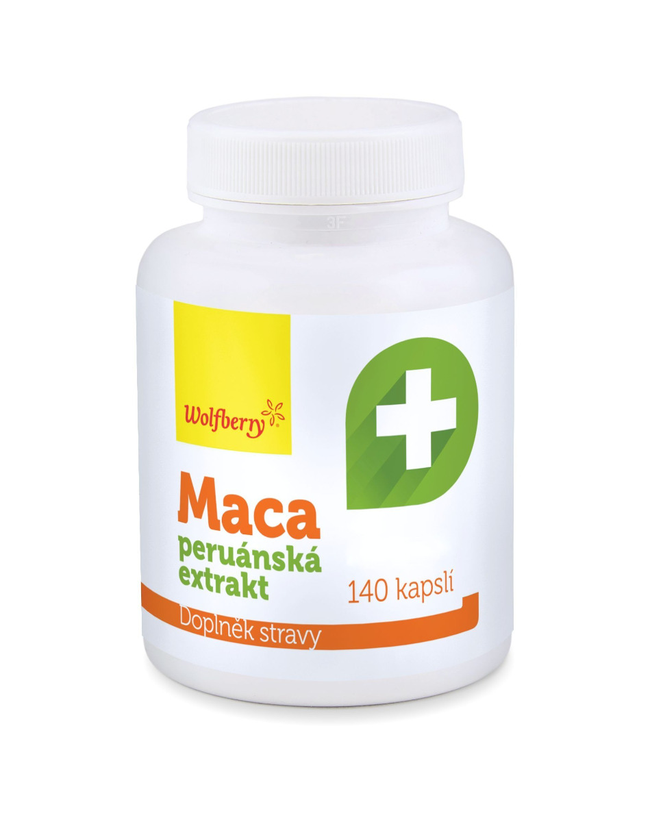 Wolfberry Maca peruánská extrakt 140 kapslí Wolfberry