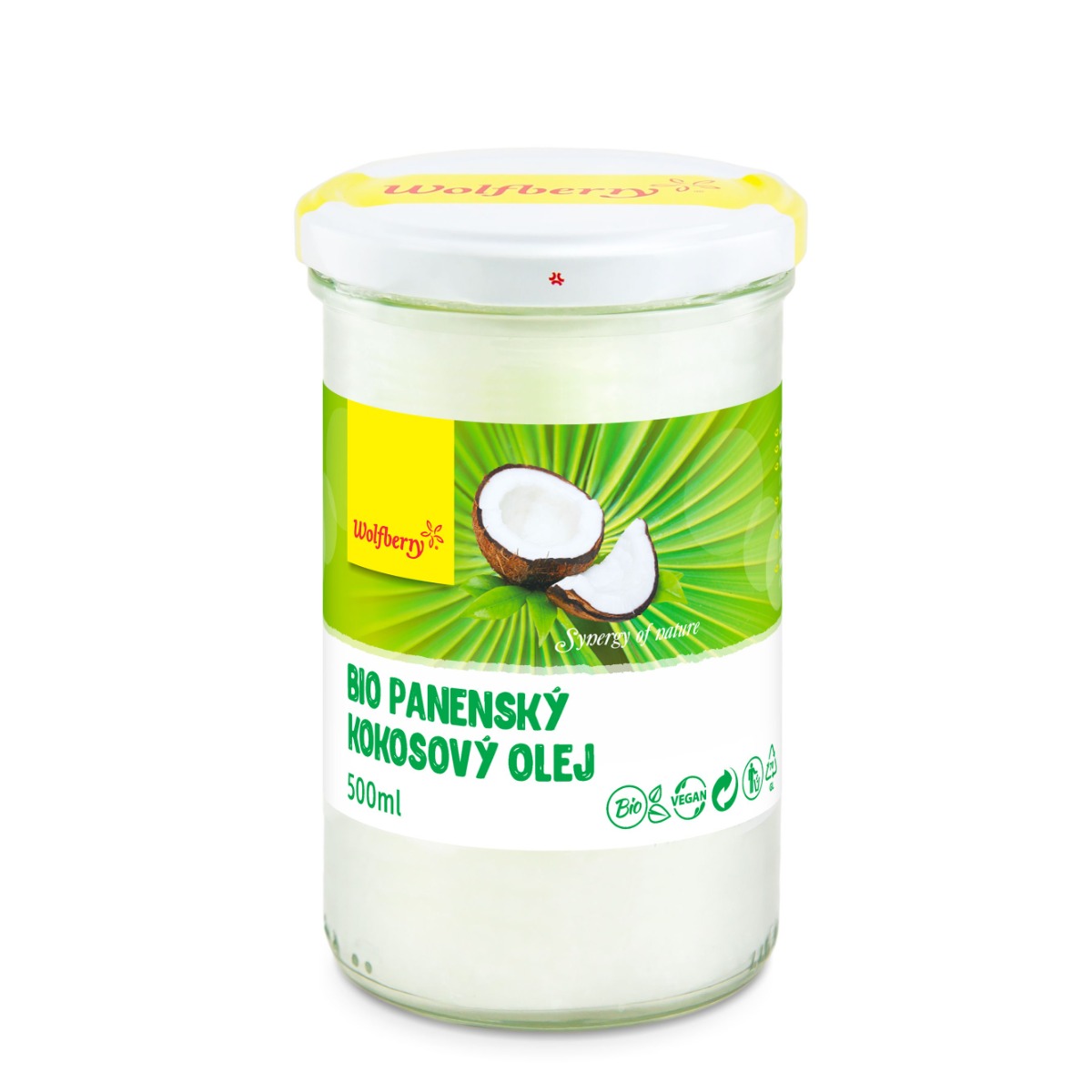 Wolfberry Panenský kokosový olej BIO 500 ml Wolfberry